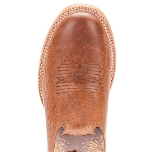 Ariat Slick Fork Western Cowboy Boots ATS Pro Size 8.5D Men\'s Leather Comfort